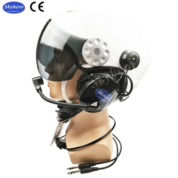 capacete com fonia GD-KO2_XLR