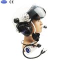capacete com fonia e viseira GD-K01-XLR